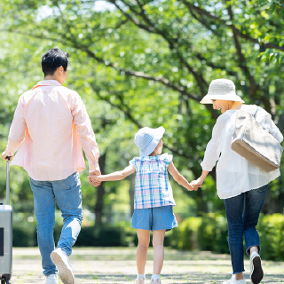 運行情報や予定先への案内で、おでかけをよりスムーズに